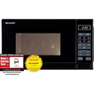 Sharp R-242INW Micro-ondes Solo 20 litres – Argent(Noir)