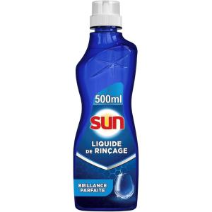 Sun – Liquide de Rinçage Lave-Vaisselle – Brillance Parfaite – 500ml(500 ml (Lot de 1))