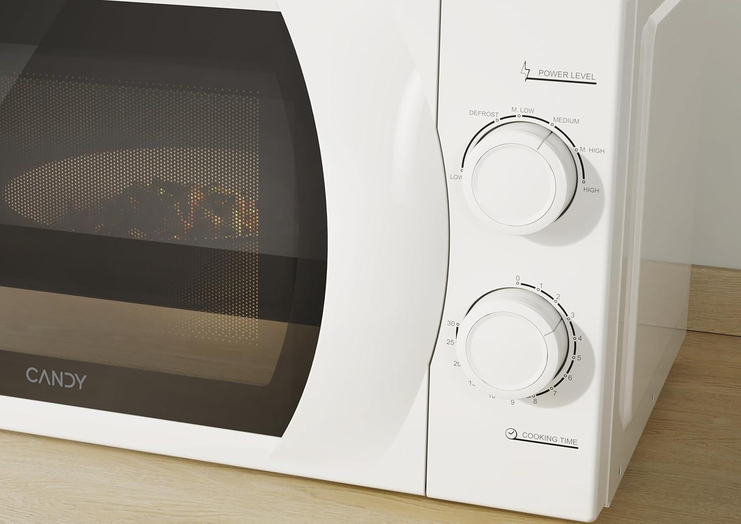 imageCandy CMW2070M Microondes solo blanc 20 l 700 W 6 niveaux de puissance