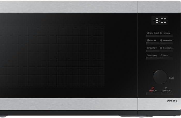 imageFour microondes avec intrieur en cramique Samsung MS32DG4504ATE2 32 L Auto Cook Noir