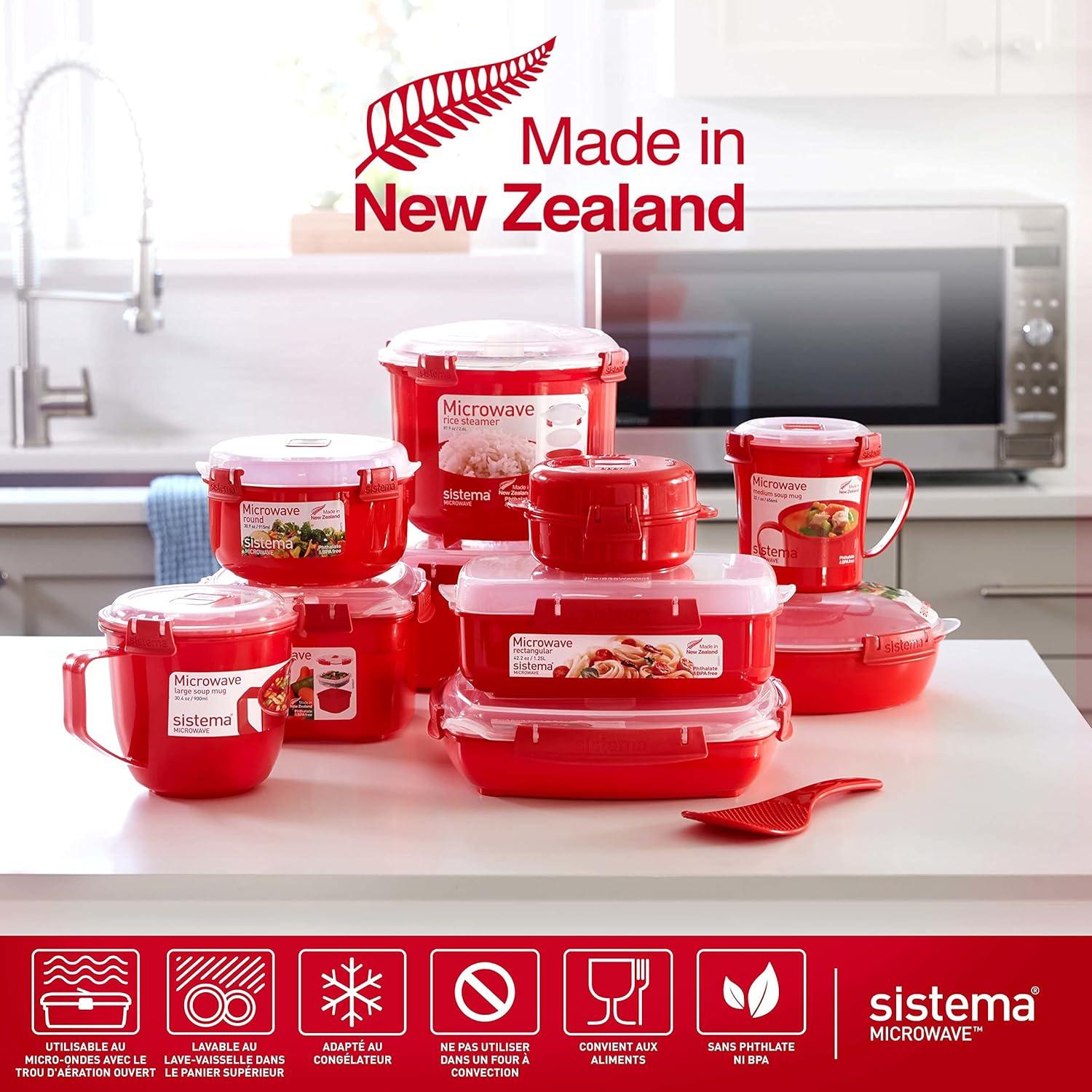 image129L Round Dish Microwave 3850 ml