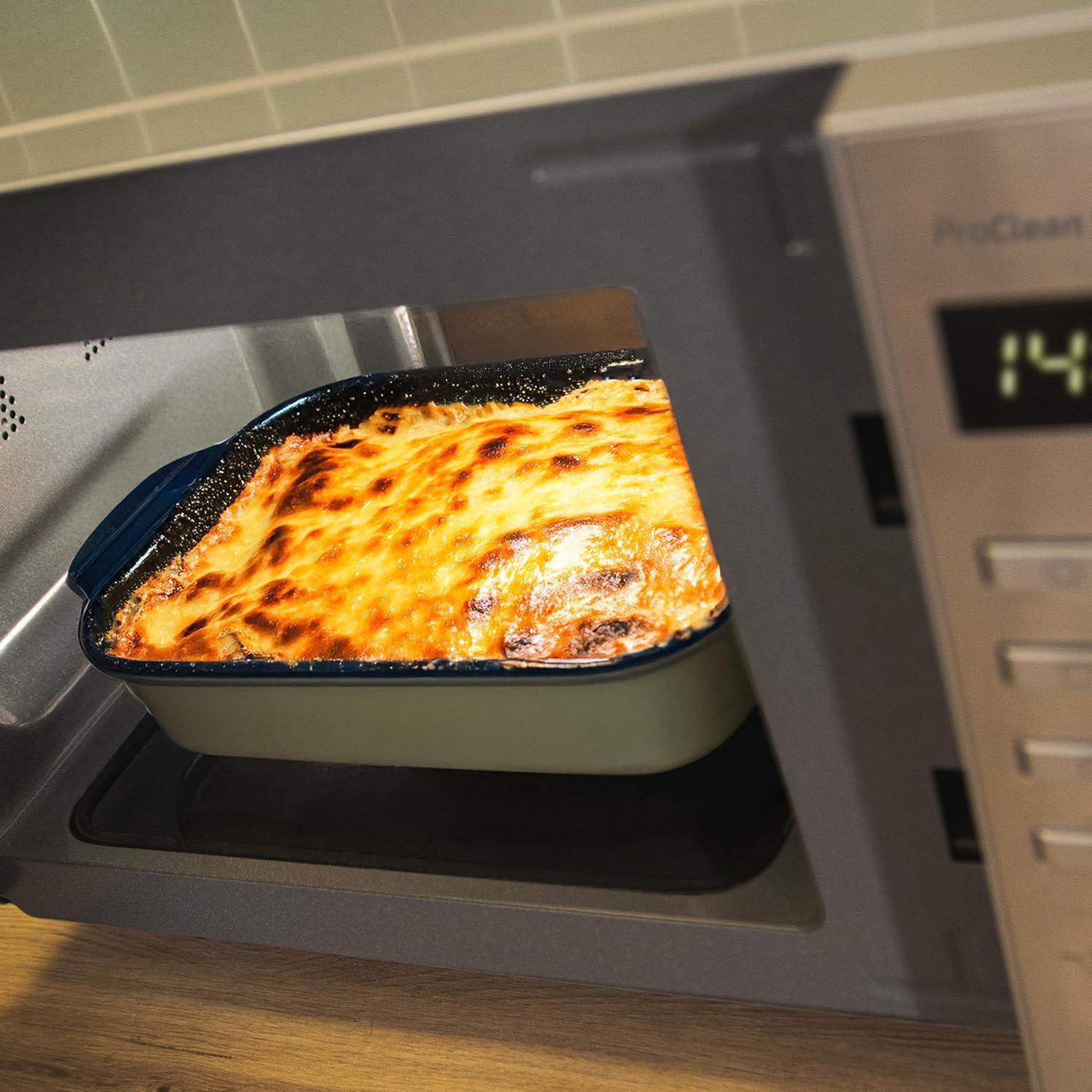 imageCecotec Microondes Proclean 5010 Flatbed Inox Capacit 20L 700W 5 niveaux gril halogne de 800W 8 programmes automatiques cran LED et technologie 3DWave pour une cuisson optimaleAcier
