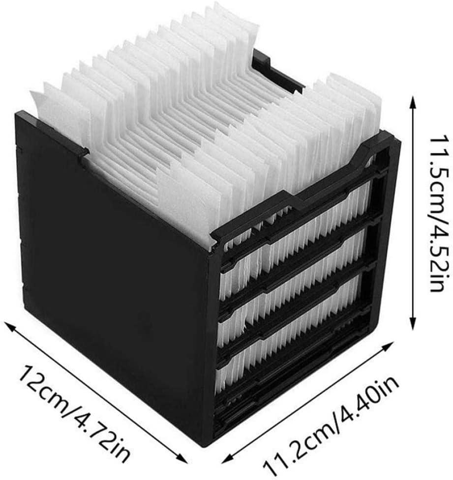imageFiltre de refroidisseur dair 40pcs 2 pack 472x441x453 pouces Filtre dhumidificateur Alternatives de charge USB Mini les climatiseurs Remplacement filtre au refroidissement dairStyle 2
