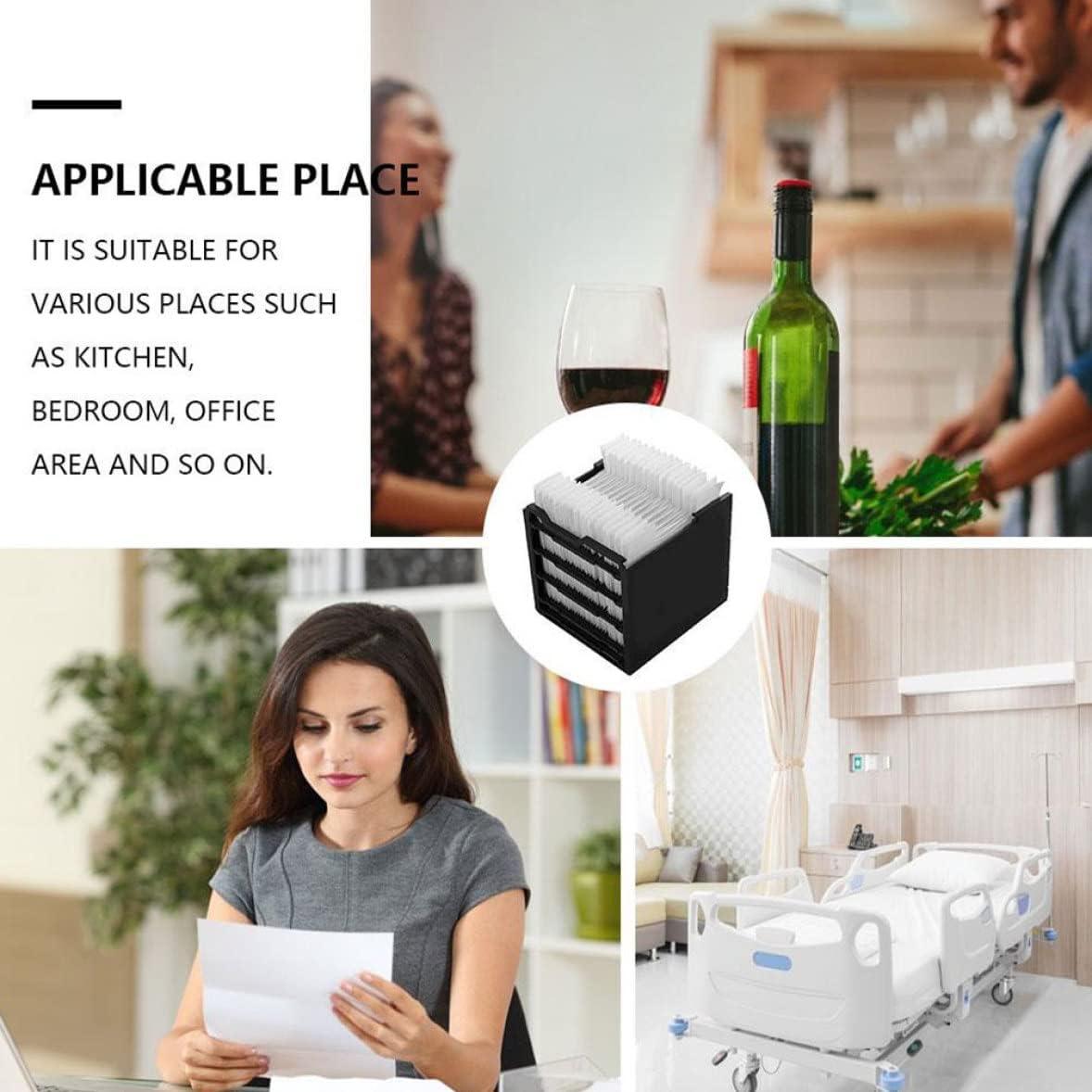 imageFiltre de refroidisseur dair 40pcs 2 pack 472x441x453 pouces Filtre dhumidificateur Alternatives de charge USB Mini les climatiseurs Remplacement filtre au refroidissement dairStyle 1
