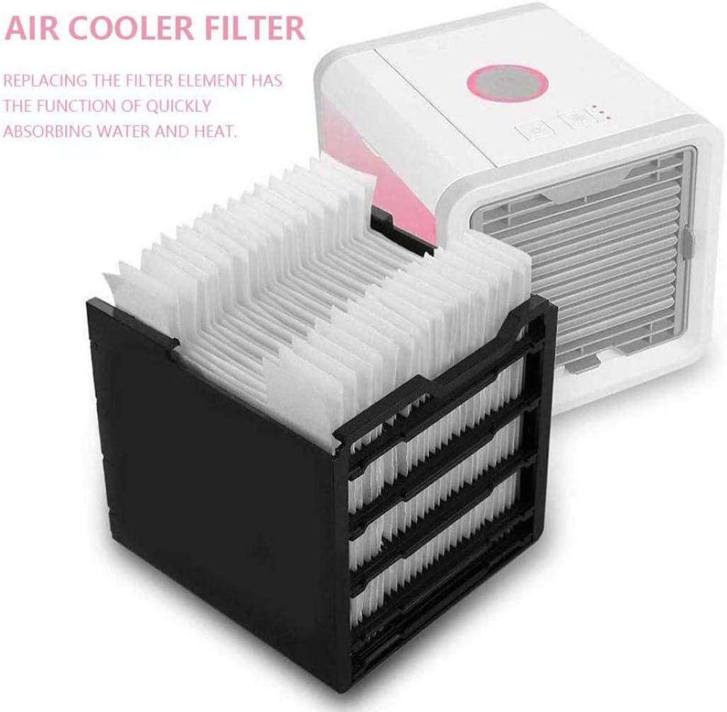 imageFiltre de refroidisseur dair 40pcs 2 pack 472x441x453 pouces Filtre dhumidificateur Alternatives de charge USB Mini les climatiseurs Remplacement filtre au refroidissement dairStyle 1