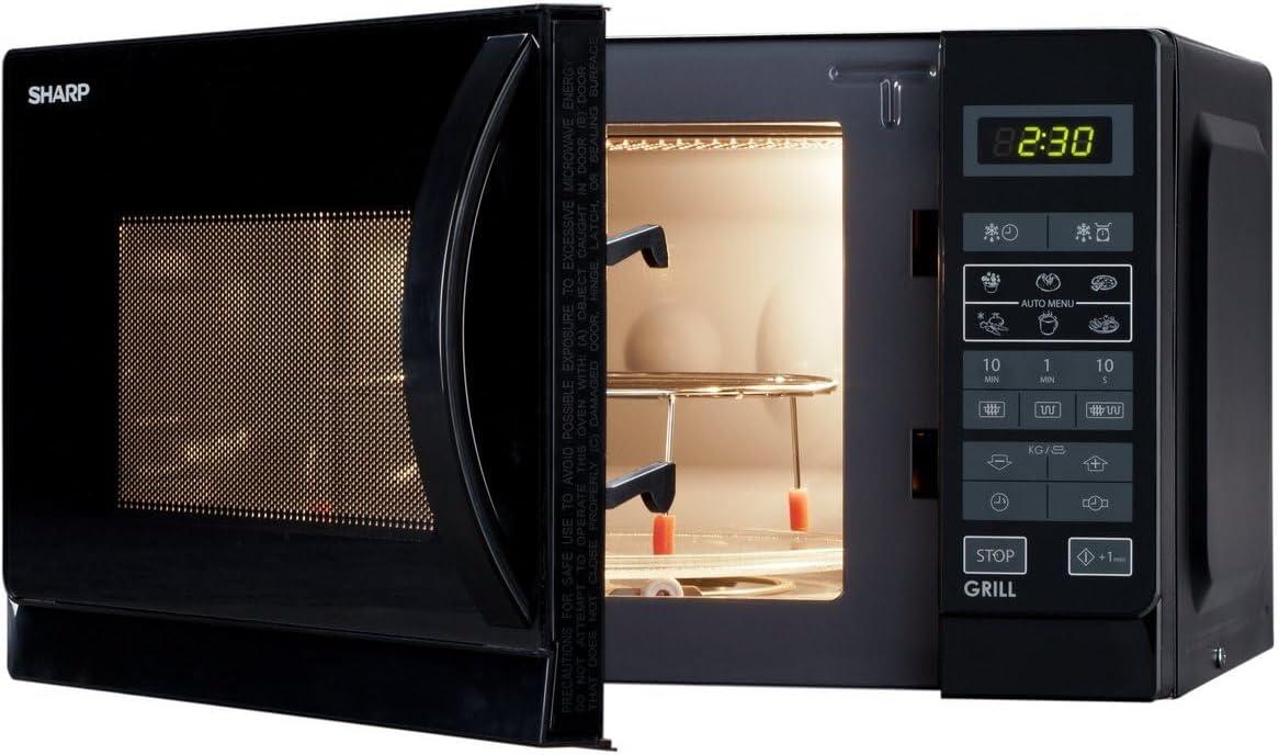 imageSharp R742WW Microondes Gril 25 litres BlancNoir