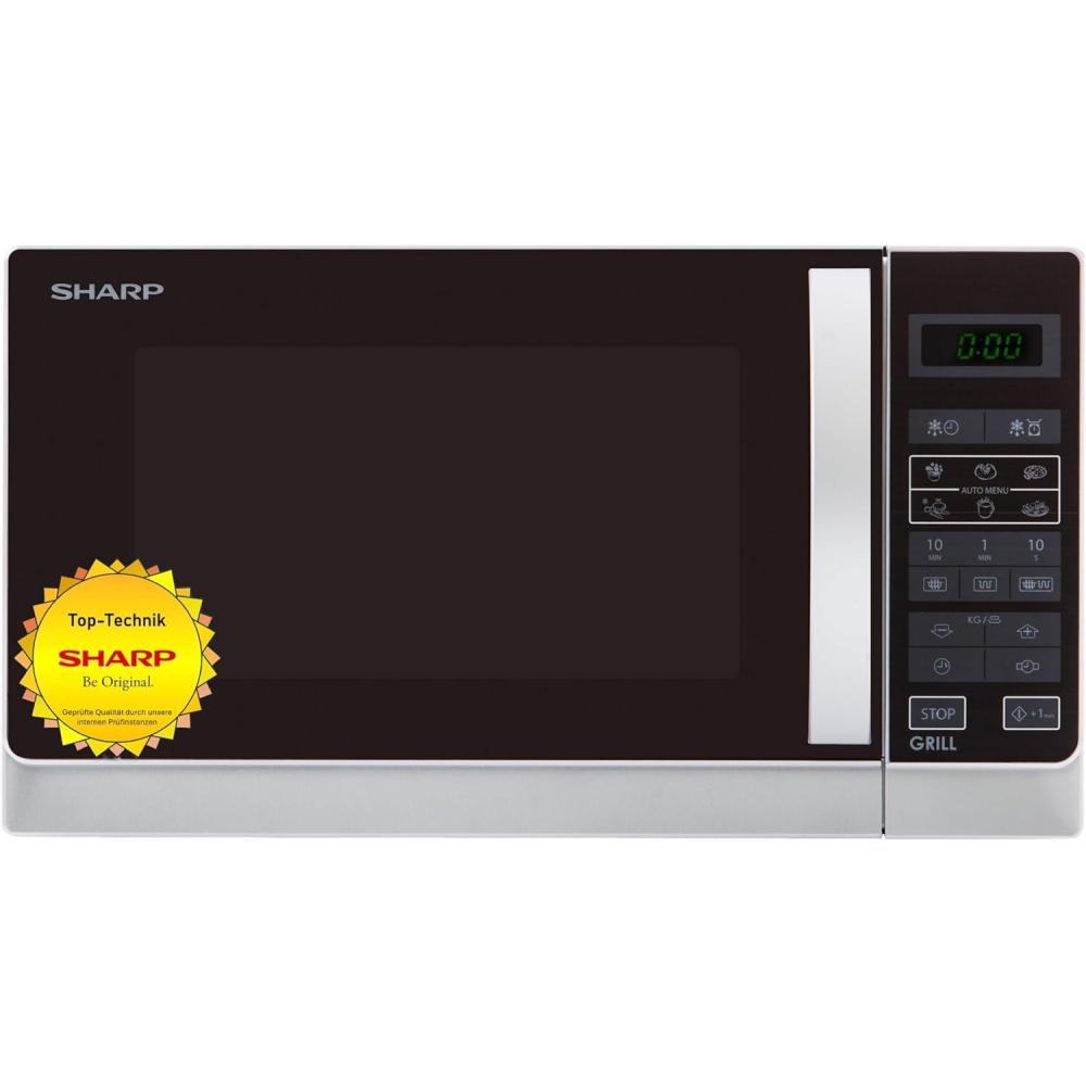 imageSharp R742WW Microondes Gril 25 litres BlancArgent