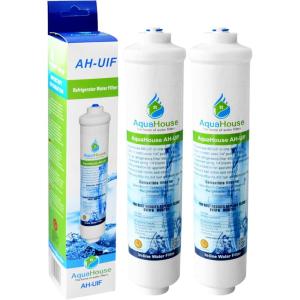 2x AquaHouse UIFH Compatible pour Haier 0060823485A Kemflo Filtre à eau Aicro pour réfrigérateurs Haier, CDA, Firstline, Frigistar
