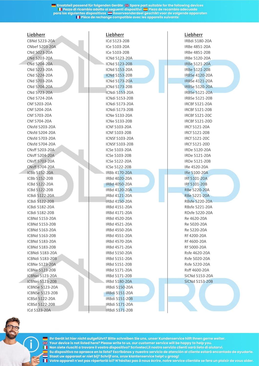 imageDLpro Filtre charbon actif 48 x 44 mm pour Liebherr 9096989 9882429 9882460 Fresh Air Filtre charbon de rechange pour rfrigrateur combin conglateur
