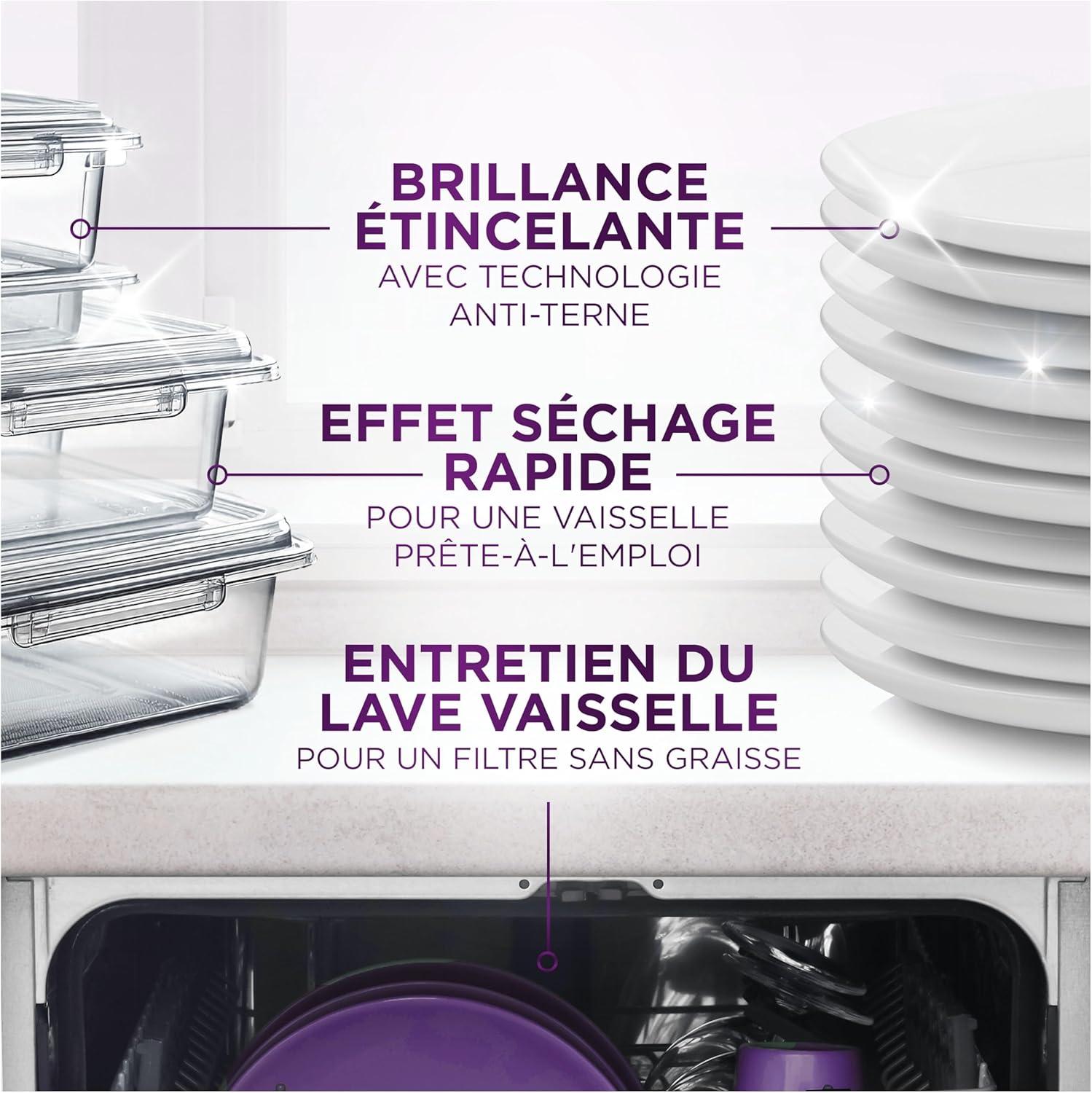 imageFairy Platinum Plus Tout En 1 30 Minutes Miracle Tablettes LaveVaisselle Notre Nettoyant N 1 Pour Les Rsidus Alimentaires Tenaces LaveVaisselle 74XMIR Citron x74