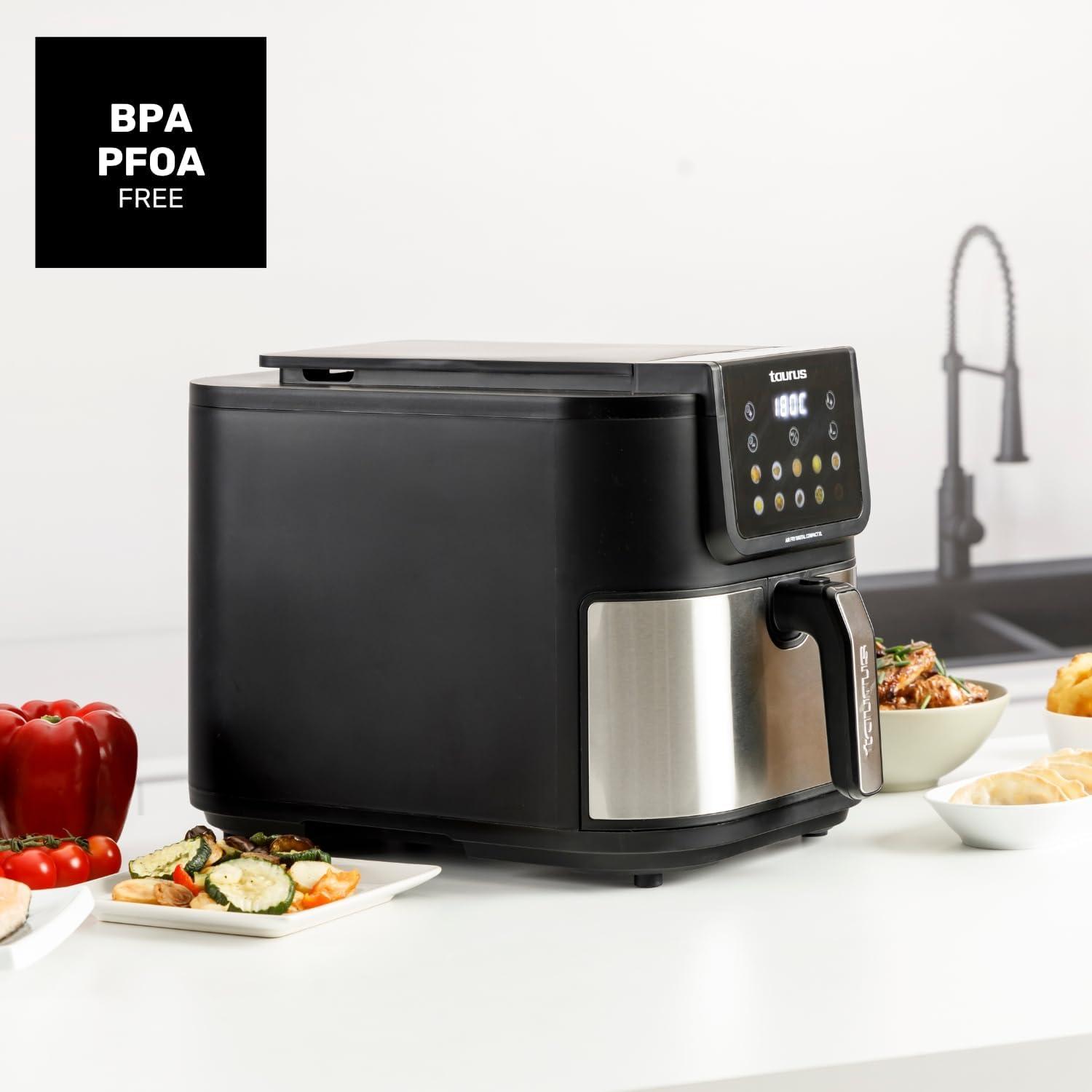 imageFriteuse air Taurus Air Fry Dig 7SW Marque Taurus EAN 84142347399338 L Compact Digital