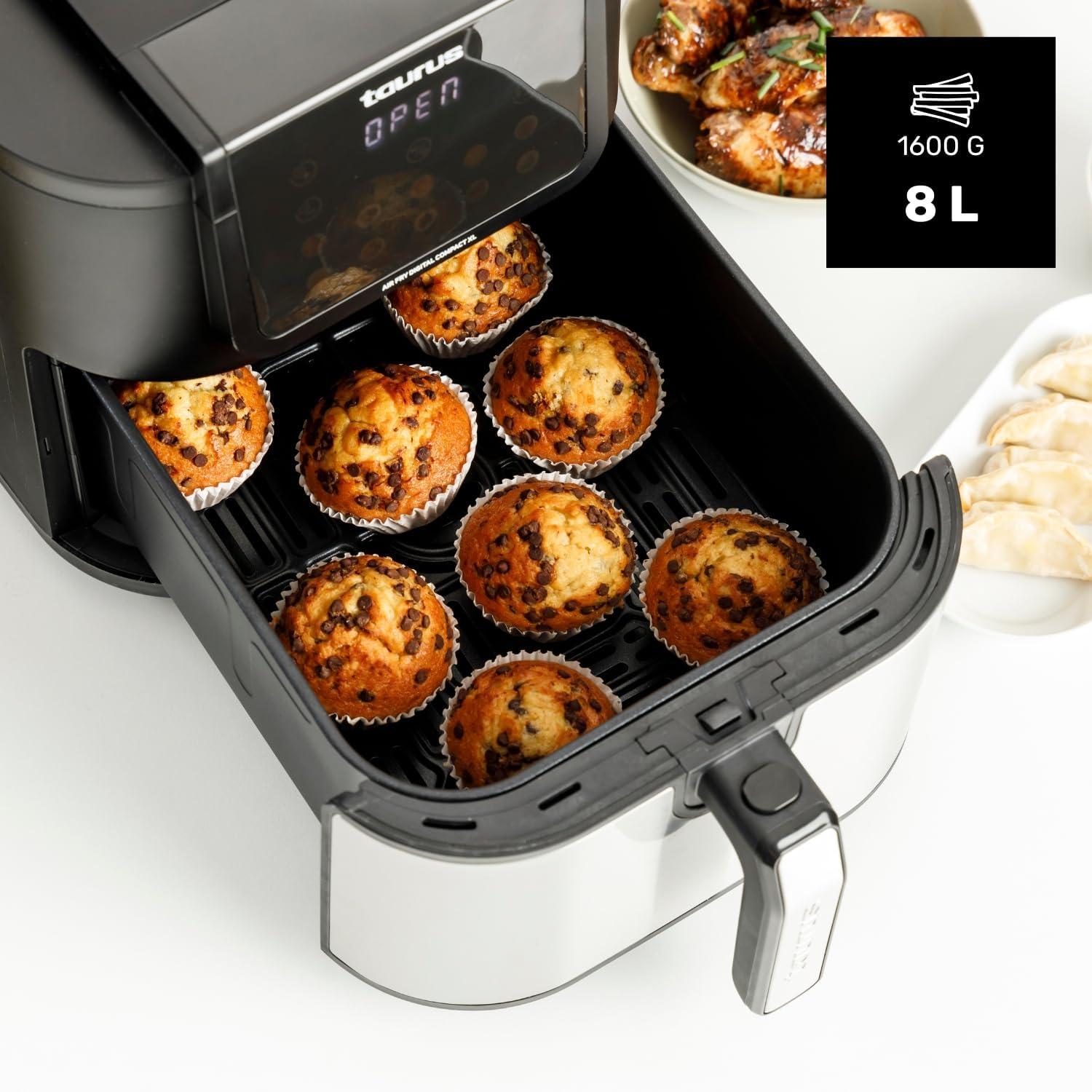 imageFriteuse air Taurus Air Fry Dig 7SW Marque Taurus EAN 84142347399338 L Compact Digital