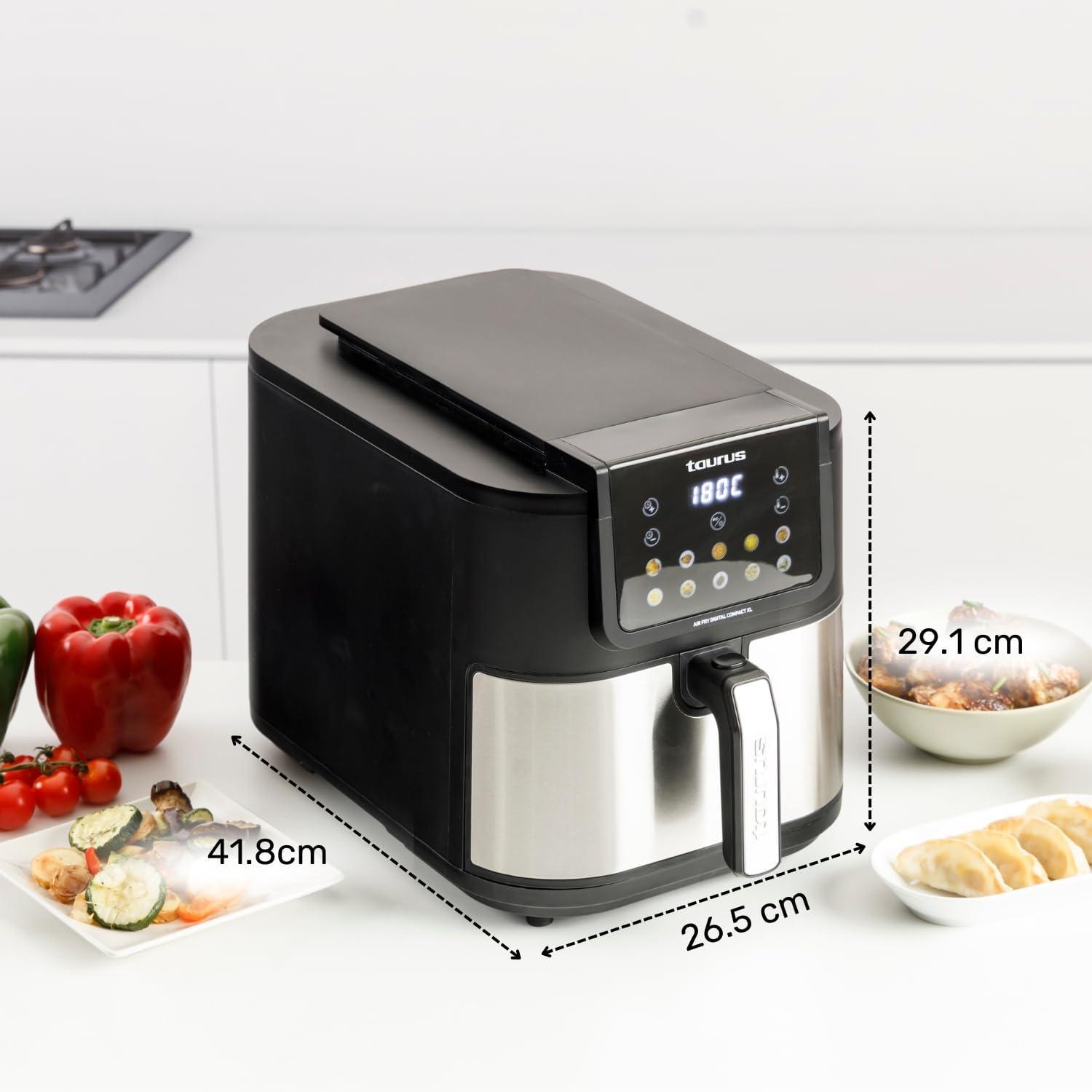 imageFriteuse air Taurus Air Fry Dig 7SW Marque Taurus EAN 84142347399338 L Compact Digital