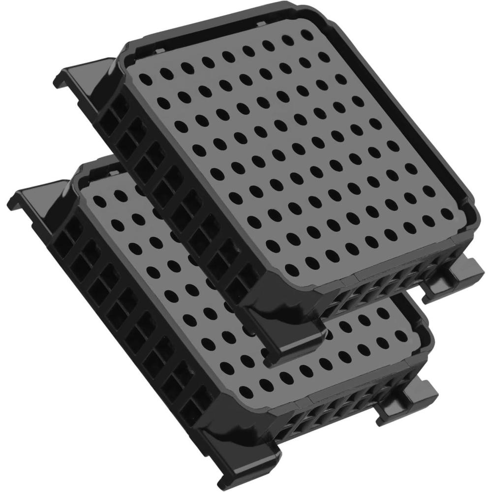 imageFiltre charbon actif pour rfrigrateur Liebherr 9096989 9882460 988246000 filtre air frais pour 744002100 avec charbon actif pour rfrigrateurs noir lot de 2Noir Lot de 2