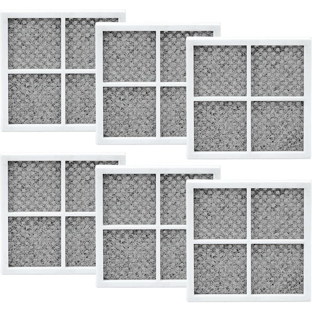 imageLT120F Lot de 6 filtres air de rechange pour rfrigrateur LG LT120F Kenmore Elite filtre air de rechange pour rfrigrateur ADQ73214402 ADQ73214403 ADQ73214404