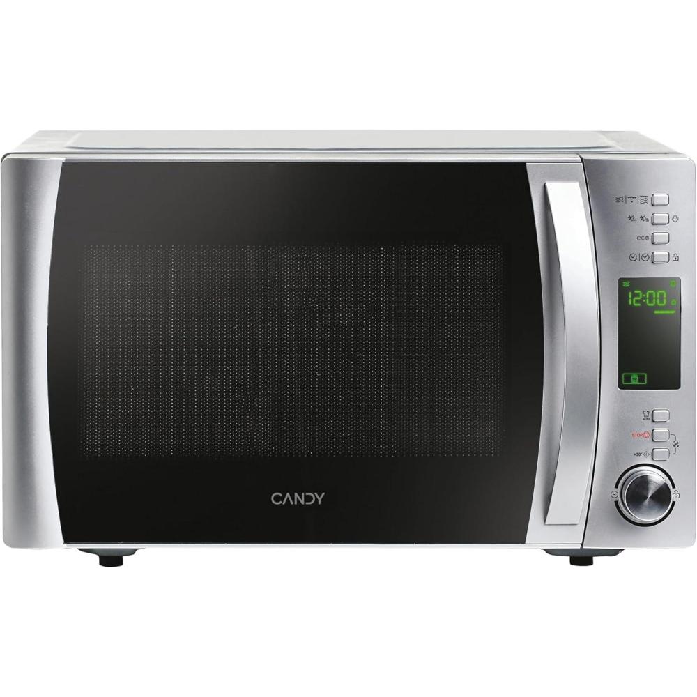 imageCandy XRange CMXG22DSST Microondes avec grill 22 L 1250 W 5 niveaux numrique 40 programmes verrouillage plateau 255 cm grill Rack accessoire vapeur Express Cooking minuteur