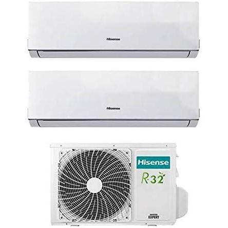 imageHisense Climatiseur Inverter New Comfort Dual Split 700012000 712 Btu 2AMW42U4RRA R32 A