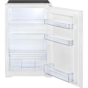 Bomann, Réfrigérateur Encastrable 129L Blanc VSE7809 – Éclairage LED, Contrôle Température 0°C à +8°C, Dégivrage Automatique, 3 Étagères en Verre, Design Pratique, Idéal pour Petites Cuisines