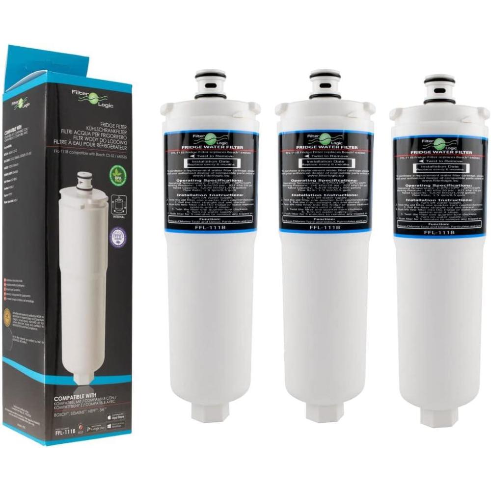 image:image2 x FilterLogic FFL111B Filtre eau pour BOSCH SIEMENS NEFF rfrigrateur Cartouche 3M CS52 CS52 CS51 CS51 5586605 5553629 640565 006405653