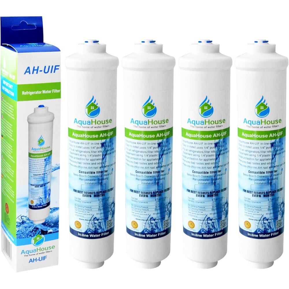 image:image4x AquaHouse UIFL Filtre deau Rfrigrateur compatible LG ADQ73693903 5231JA2010B FSS002 Filtre de rfrigrateur externe