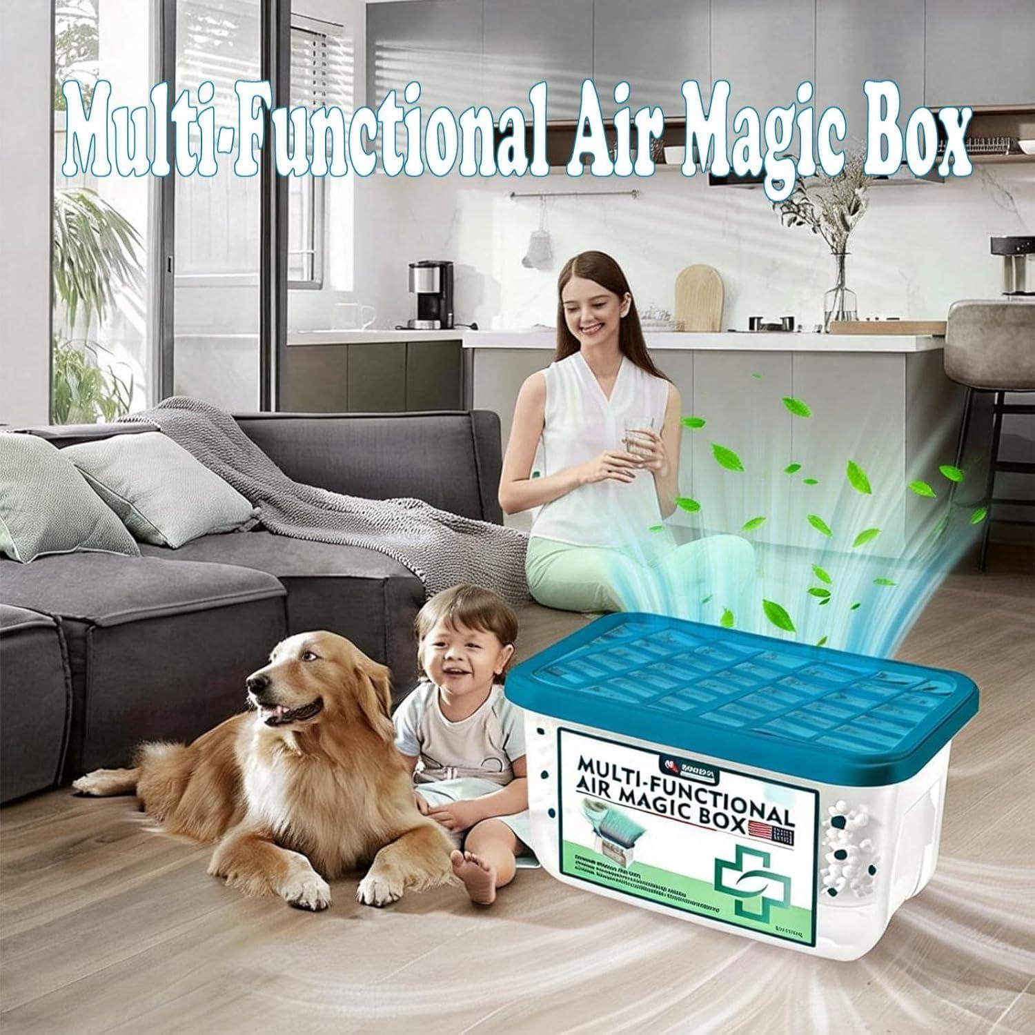 image:image2 Pices MultiFunctional Air Magic Box Purificateur Dair Intrieur Aspirateur Automatique Base De Plantes Sans nergie Pour La Maison Le Bureau La Chambre Et Les Espaces Pour Animaux