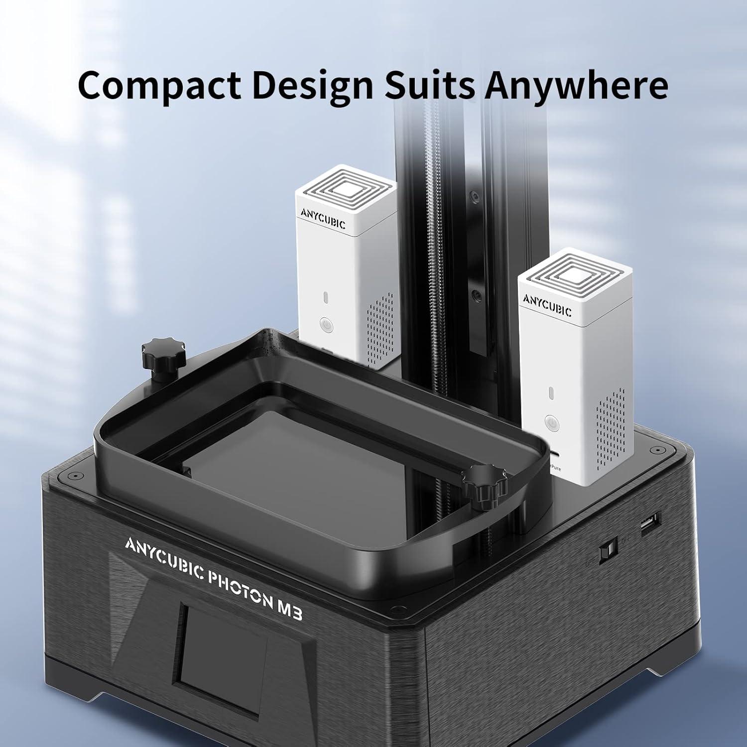 image:imageANYCUBIC Imprimantes 3D Mini Purificateur dair Lot de 2 Ultra Silencieux et Lger Avec Filtre Charbon Actif Haute Densit pour Photon Mono M3 Mars etcMini Purificador de Aire