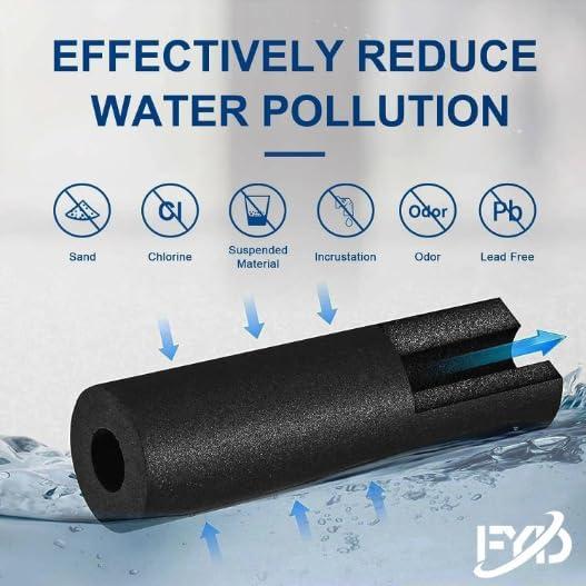 image:imageDa9717376b Filtre Eau Pour Rfrigrateur Compatible Avec HafQinExp HafQin Da9708006c Rf28r7351sg Filtre Eau De Rechange Pour Rfrigrateur Pour La Maison