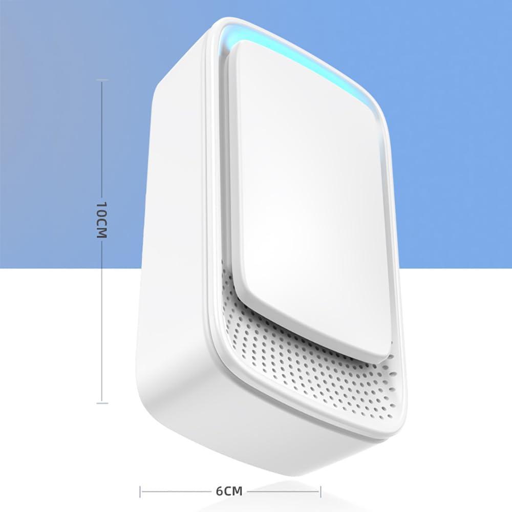 image:imageMini purificateur dair Portable Air Purifier Plugin Negative Ion Purifier 3 modes Purifier les Odeurs Filtre la Fume Odeurs pour ChambreMaisonSalon2 Pack