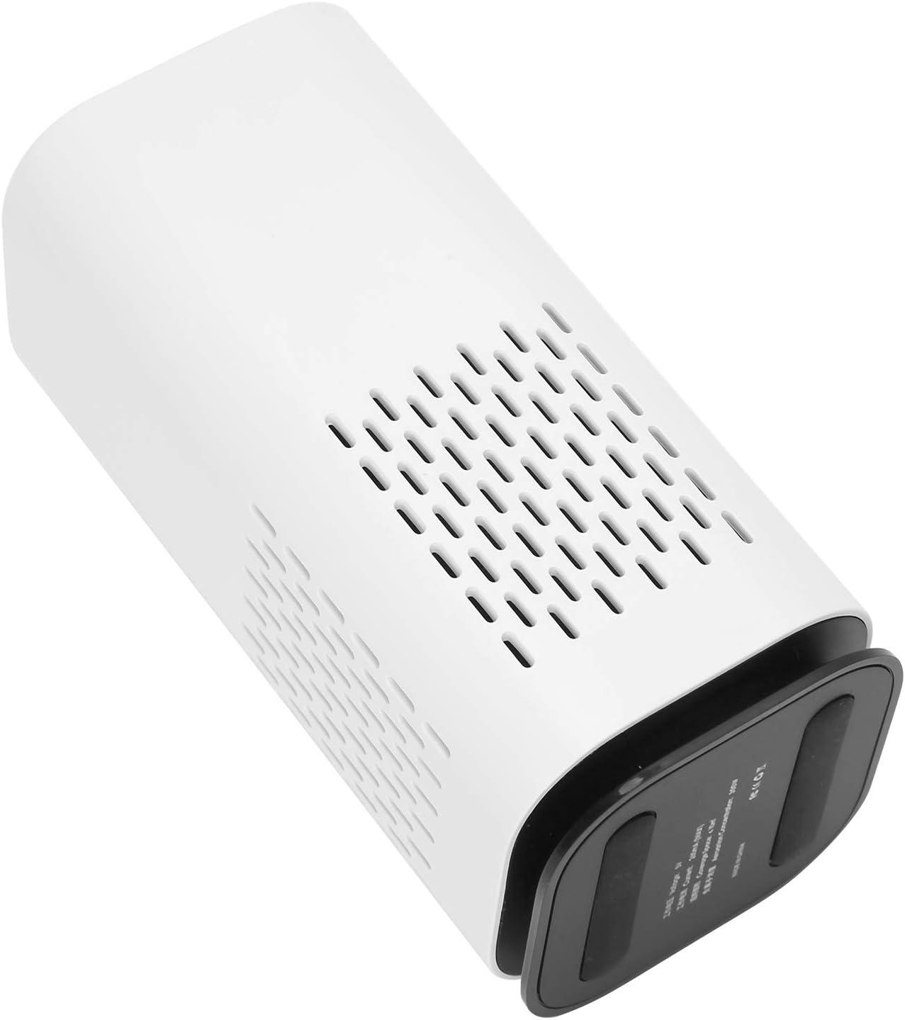 image:imageMini purificateur dair purificateur dair de fume pour la maison Ioniseur portable avec filtre HEPA Port USB 5V Assainisseur de charbon actif Fume pour voiture bureau table