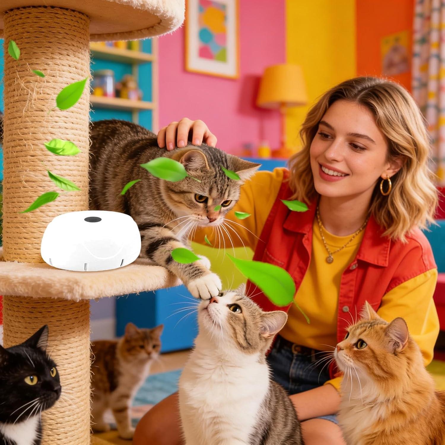 image:imagePurificateur dAir pour Animaux de Compagnie liminateur dOdeurs Rechargeable 3 Modes liminateur dOdeurs pour Chats et Petits EspacesPour Cuisine Bureau Dortoir Salon Maison Entire