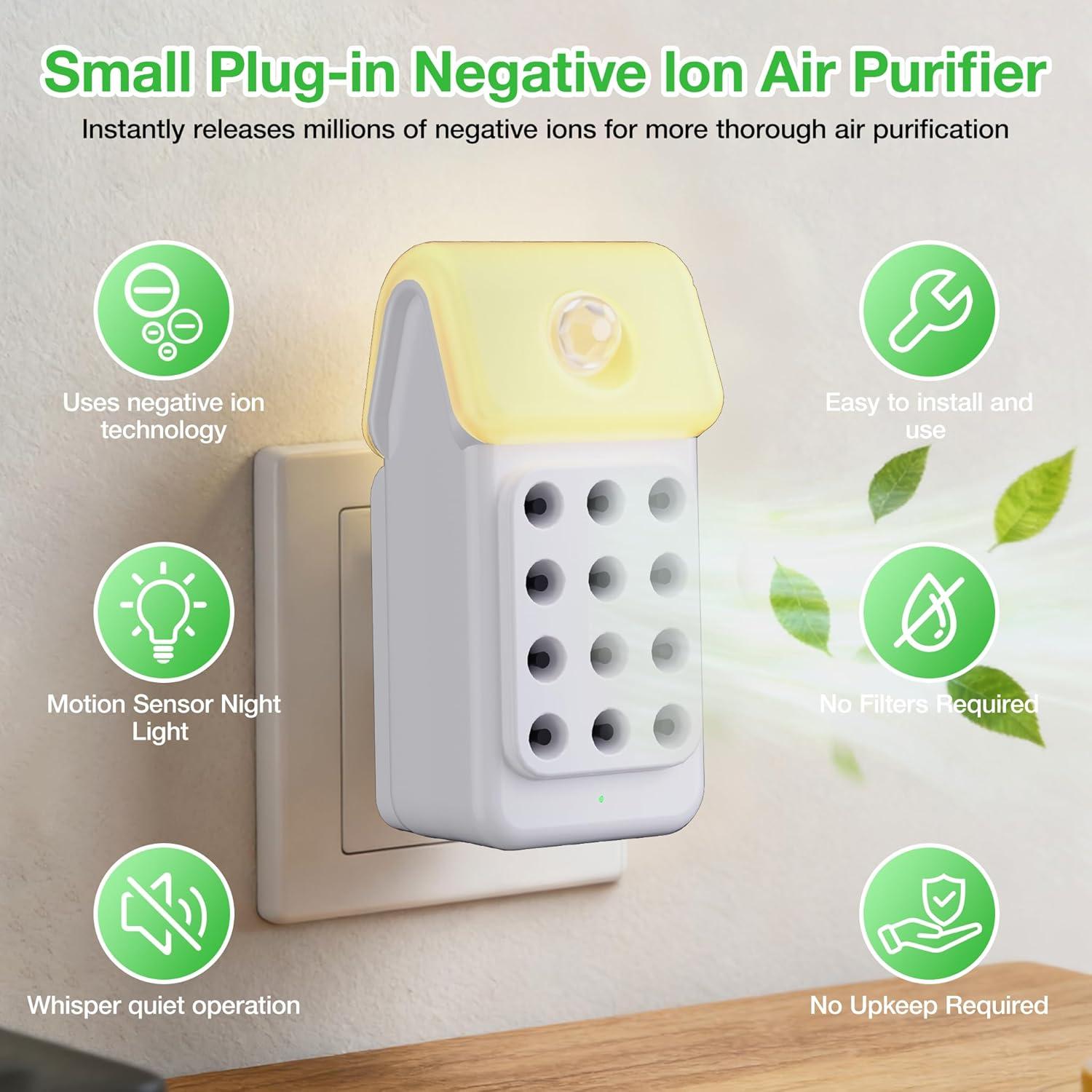 image:imagePurificateur dair antiallergnes purificateur dair ionique 3 pices avec capteur de lumire adapt aux pices fumeurs cuisines salles de bains et pices avec animaux domestiques