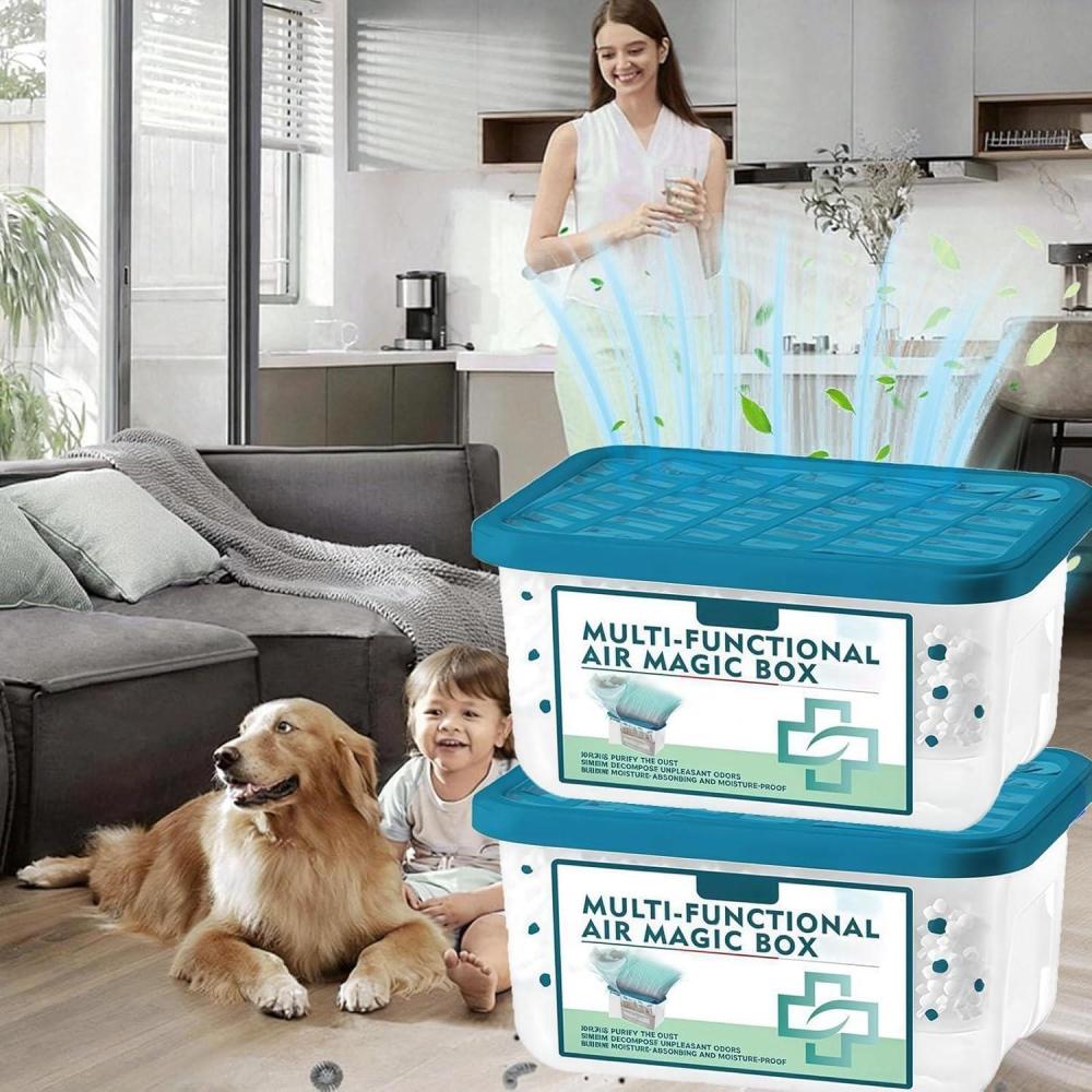 image:image2 Pices MultiFunctional Air Magic Box Purificateur Dair Intrieur Aspirateur Automatique Base De Plantes Sans nergie Pour La Maison Le Bureau La Chambre Et Les Espaces Pour Animaux