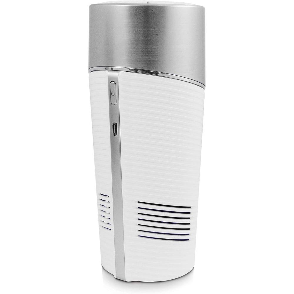 image:imageAvidsen Purificateur dair ClairP1 Blanc pour voiture ou maison Elimine 99 5 des particules de votre environnement 3 tapes de filtration capte purifie et dsodorise 103692Blanc