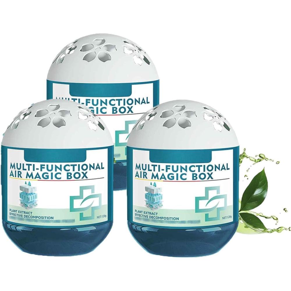 image:imageBote magique de dpoussirage de purification dair intrieur bote magique dair multifonctionnelle de collecte automatique de poussire formule vgtale fracheur longue dure 3pcs3pcs