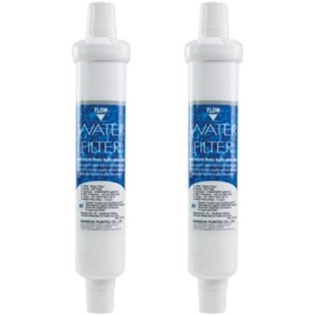 image:imageDD7098 Water Filter Lot de 2 Filtre eau compatible avec Daewoo Bosch Siemens Neff rfrigrateurs Cartouche filtrante externe pour rfrigrateur
