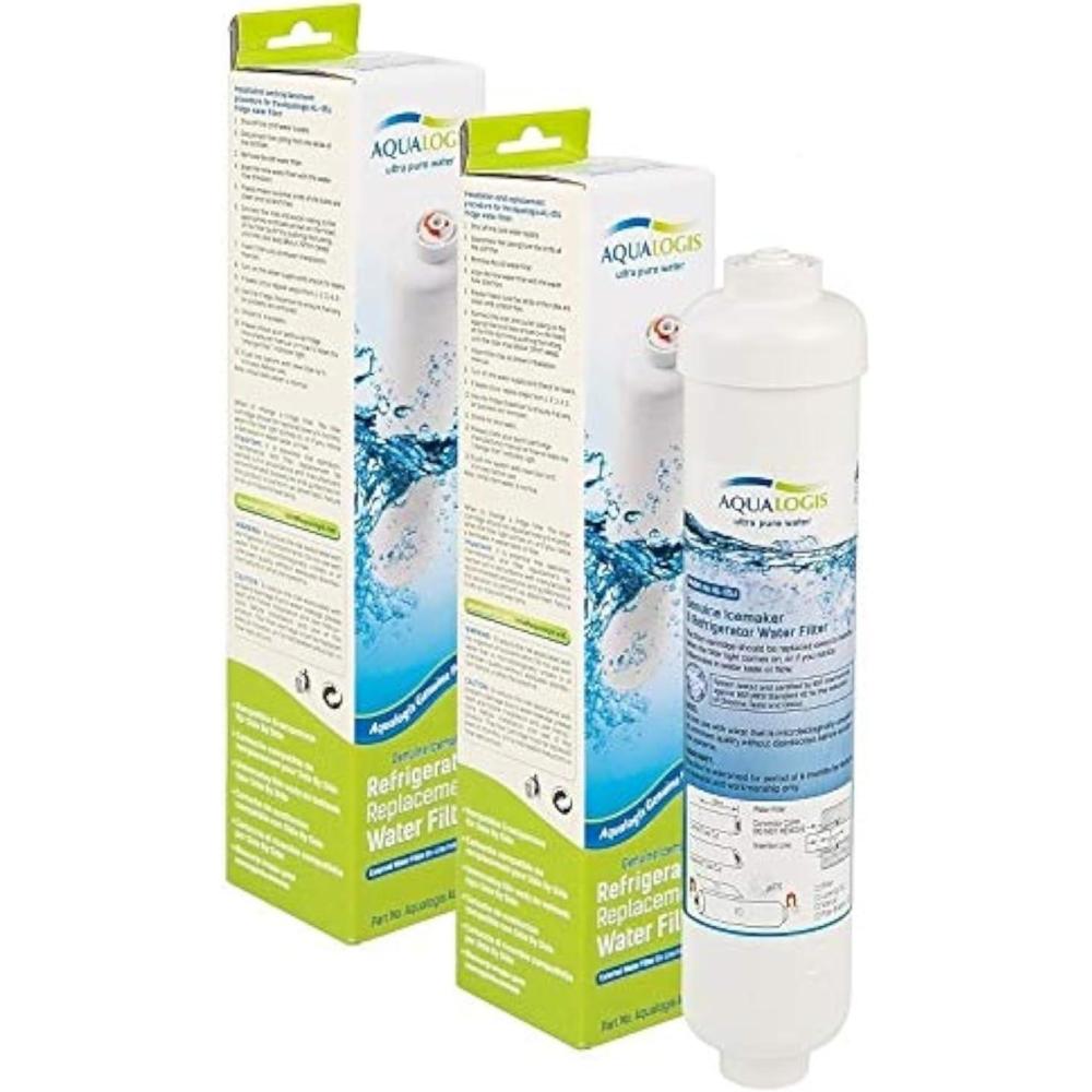 image:imageLot de 2 filtres eau AL05J Compatible Daewoo DD7098 Externes En ligne