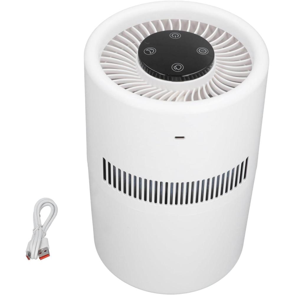 image:imagePurificateur Dair et Humidificateur 2 en 1 Fonctionnement Silencieux Rservoir Deau de 4 L Purificateur Dair de Bureau Double Fonction adapt aux Chambres Coucher