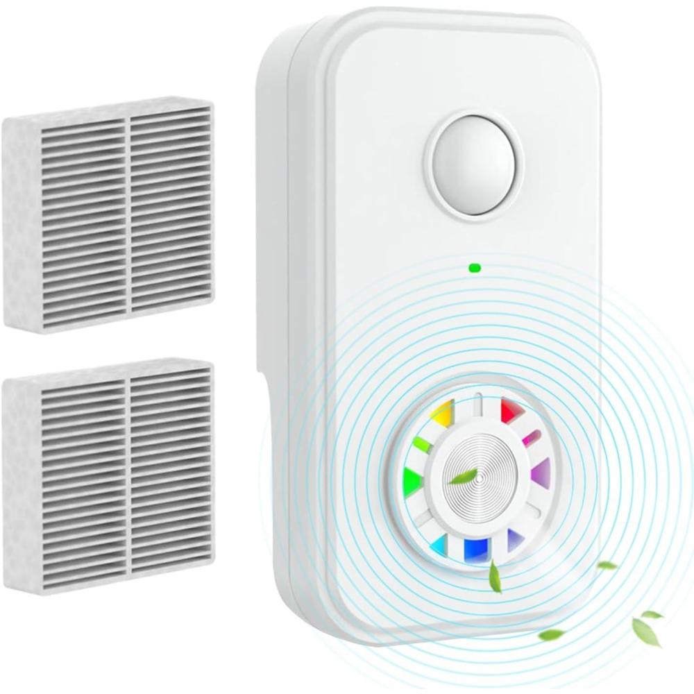 image:imagePurificateur dAir Ions Ngatifs pour Chambre Ioniseur Purificateur dAir Filtre Ioniseur Rducteur dOdeursPour Animaux DomestiquesBlanc