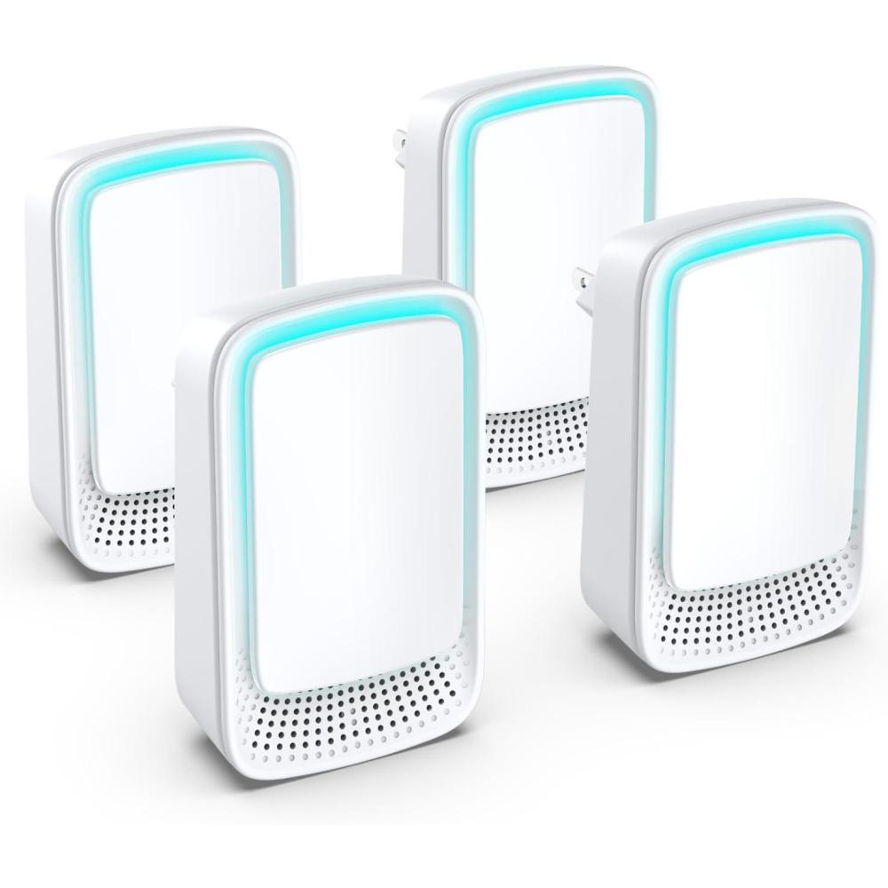 image:imagePurificateur dAir Dayear Mini Gnrateur dion Ngatif Plugin Negative Ion Purifier Purificateur Ioniseur dAir pour ChambreMaisonSalonChambre dAnimaux Purifier les Odeurs 4 Pcs