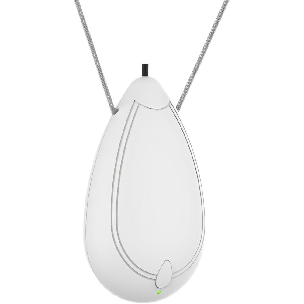 image:imagePurificateur dair portable collier purificateur dair personnel rechargeable mini ioniseur dair portable limine le pollen la fume la poussire pour lextrieur les voyagesBlanc