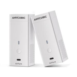 ANYCUBIC Imprimantes 3D Mini Purificateur d&rsquo;air Lot de 2 Ultra Silencieux et Léger Avec Filtre à Charbon Actif Haute Densité pour Photon Mono, M3, Mars etc(Mini Purificador de Aire)