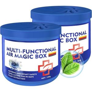 Air Magic Box Boîte de Purification Anti-Poussière,Purificateur Silencieux pour en 2 Pièces,Purificateur d&rsquo;Air pour Pièces | pour Salon Bureau Cuisine Appartement et Maison