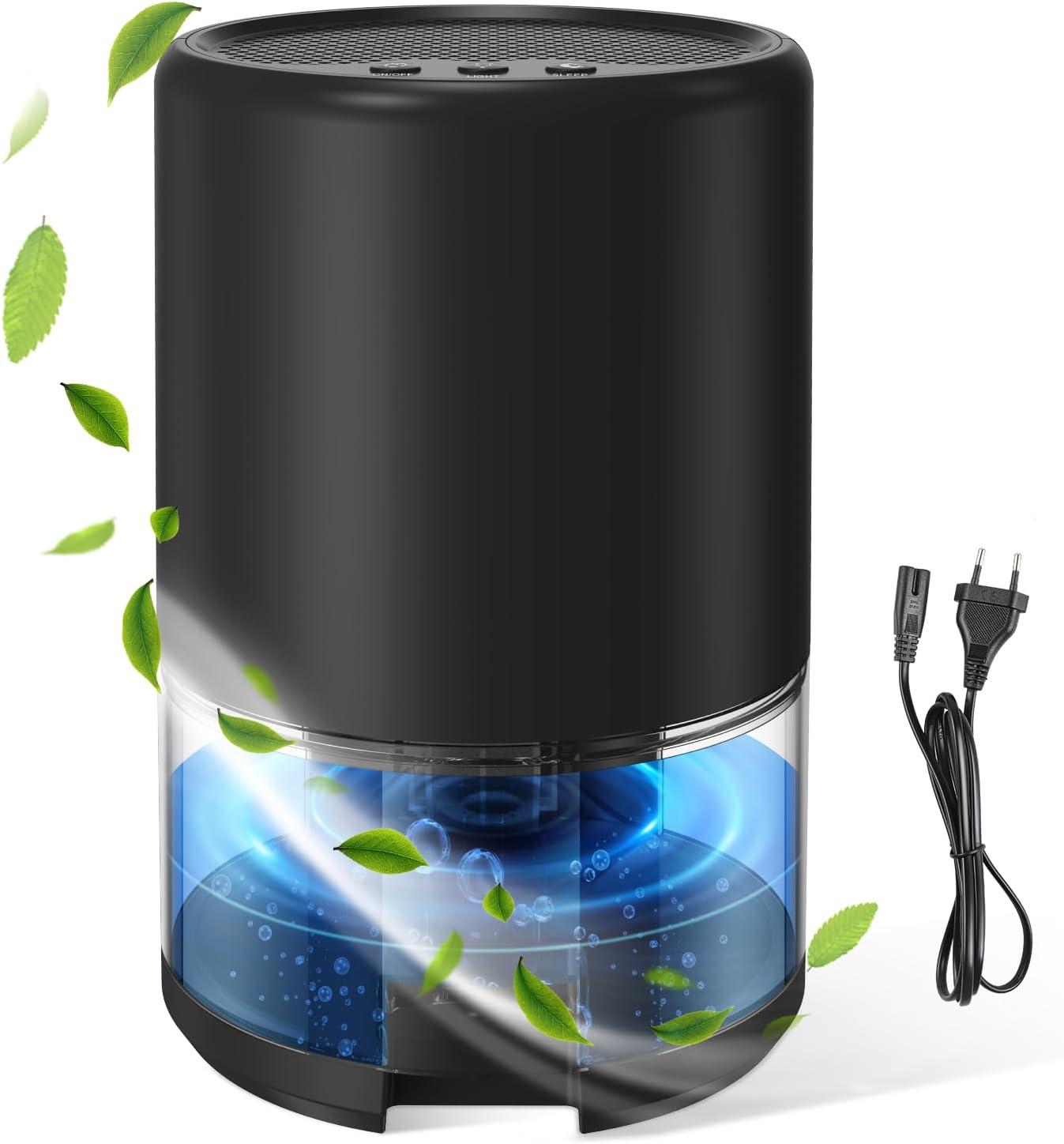 image:imageDeshumidificateur d air Electrique Dshumidificateurs Silencieux dshumidificateur de pice conomie dnergie arrt automatique dshumidificateur de soussol NoirNoir