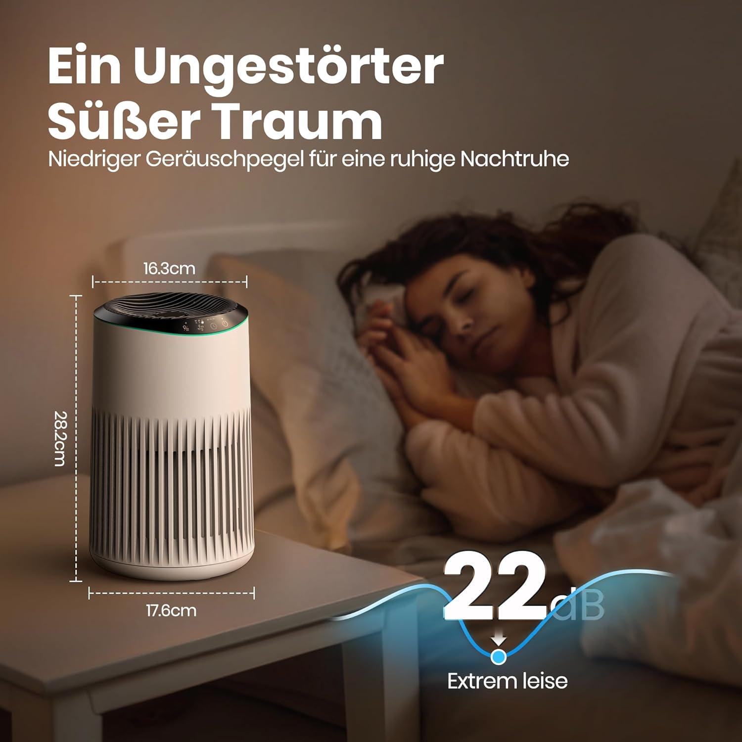 image:imageOperan Purificateur dair pour personnes allergiques purificateur dair pour fume pellicules danimaux domestiques odeurs avec ponge parfume petit purificateur dair avec mode veille pour