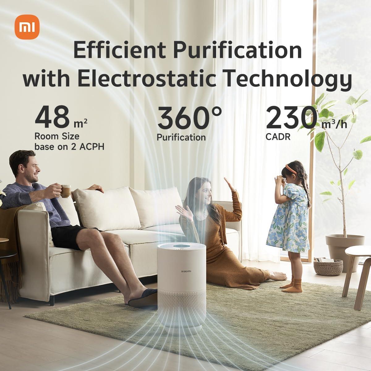 image:imageXiaomi Mi Air Purifier 4 Compact White EU BHR5860EU