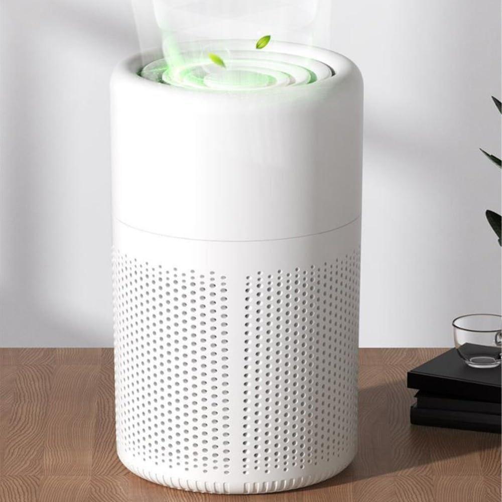 image:imagePurificateur dair pour chambre coucher purificateur dair purifiant 5 V 5 W 2130 en ABS blanc petit purificateur de purification simpleFilter element