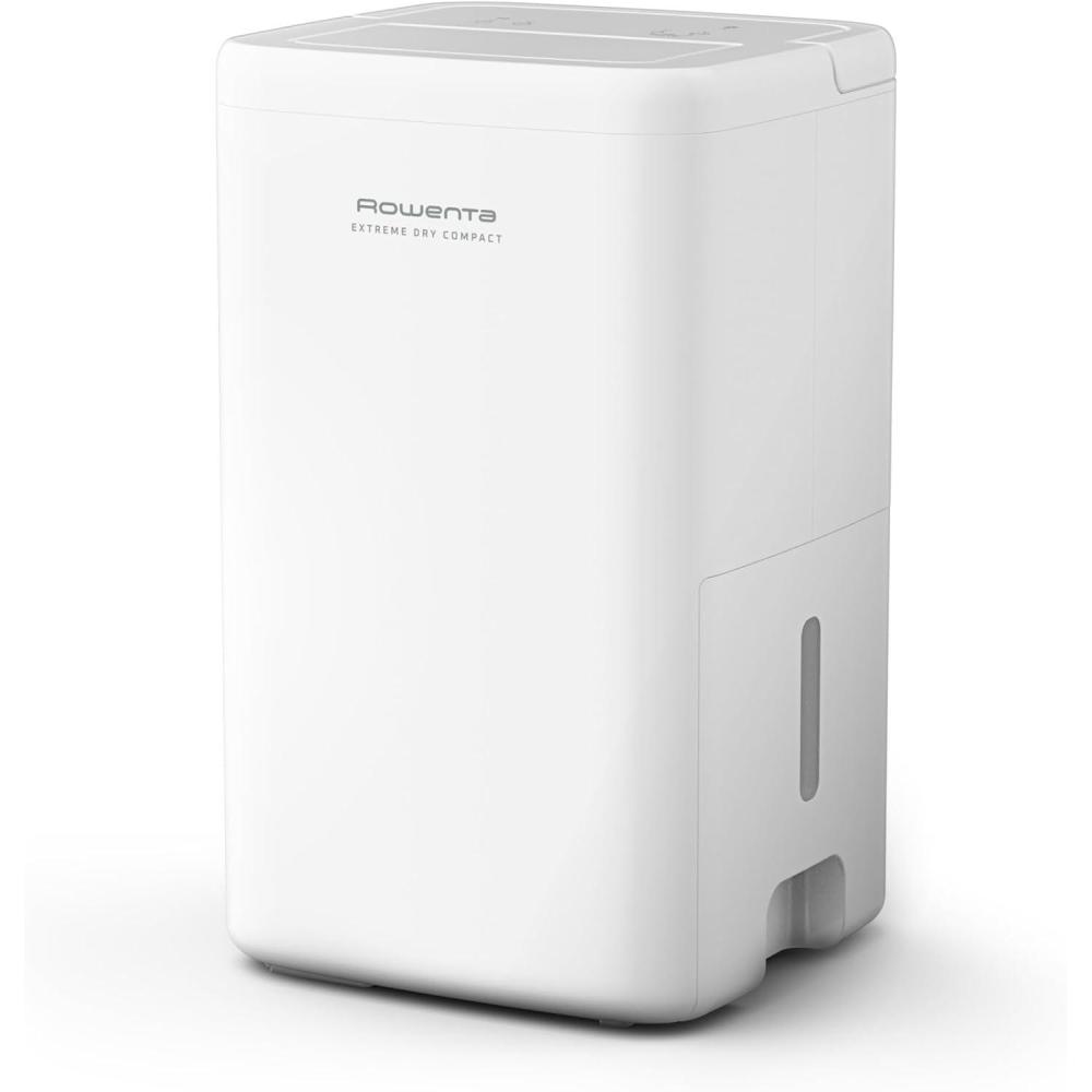 image:imageRowenta Extreme Dry Compact Dshumidificateur Performant 14Ljour Schage rapide du linge Suivi facile de lhumidit DH5250F0 Blanc14L