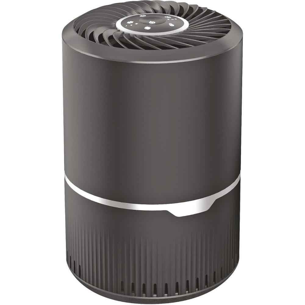 image:imageSOMATHERM FOR YOU Purificateur dair HEPA 13 avec dsinfection UVC filtre charbon actif prfiltre allergnes silencieux amplt40dB pour surfaces jusqu 25m 12W