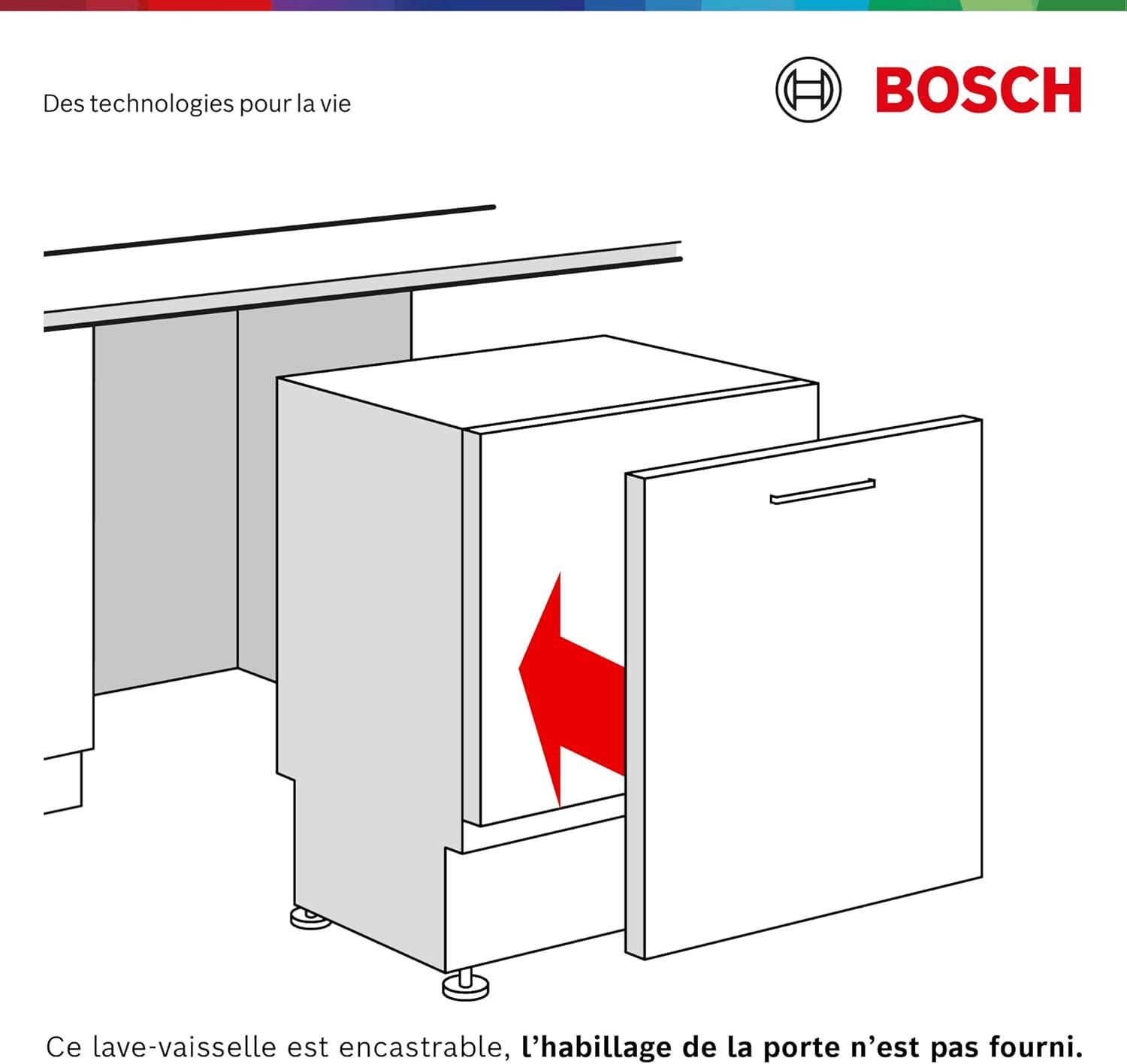 image:imageBosch SBV6ZCX10E Srie 6 Lavevaisselle 60 cm XXL grande hauteur Encastrable