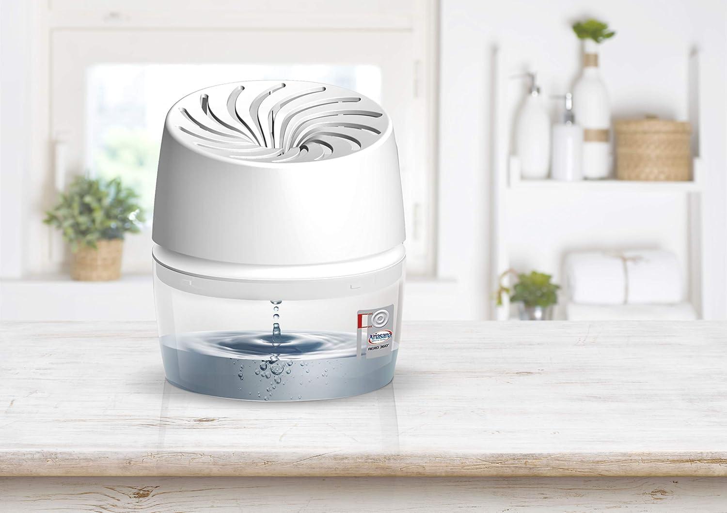 image:imageRubson AERO 360 Absorbeur dhumidit Compact 1 appareil 1 recharge de 450 g Dshumidificateur dair antiodeur Absorbeur antihumidit ampamp condensationUnique